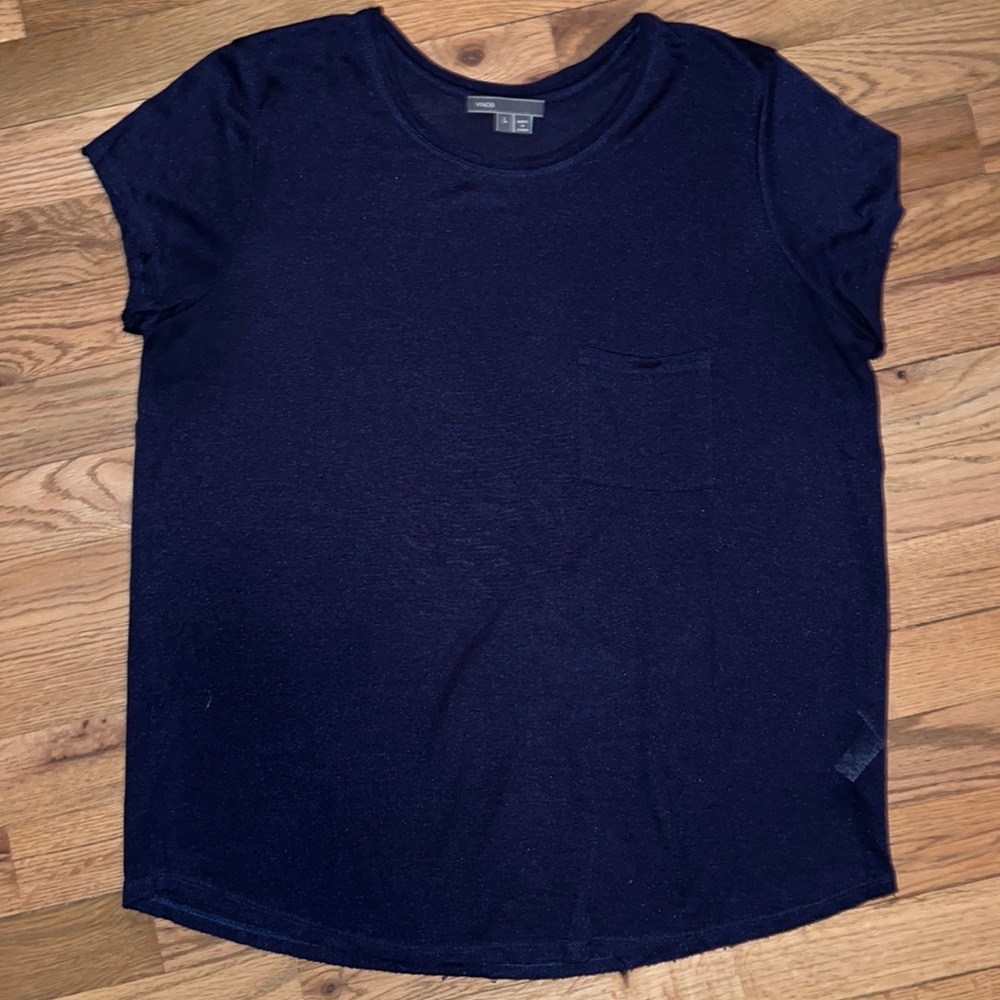 VINCE Pocket Tee Size L
